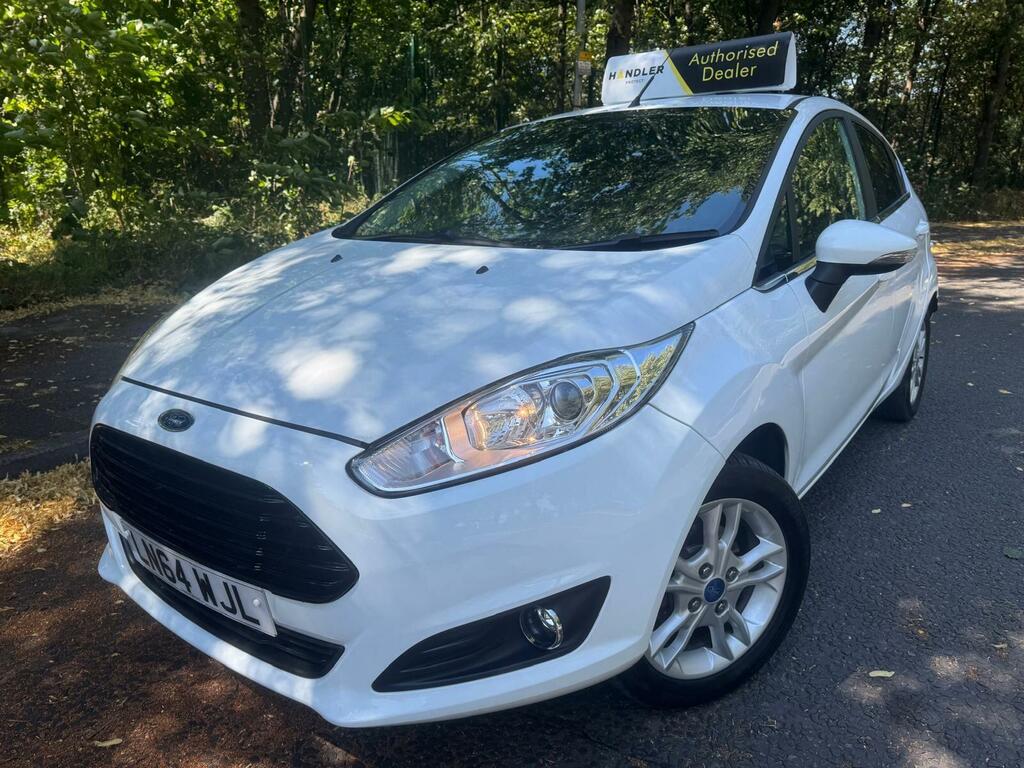 Ford Fiesta 1.25 Zetec Euro 5 LN64WJL White #6