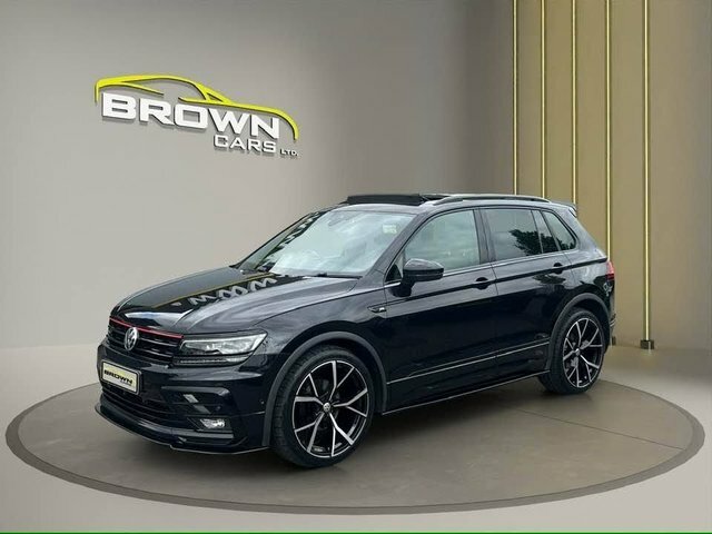 Volkswagen Tiguan 2.0 Tdi R-line Tech PF69HJE Black #3