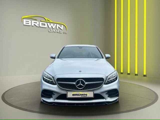 Mercedes-Benz C Class 1.6 C200d Amg Line Silver #2