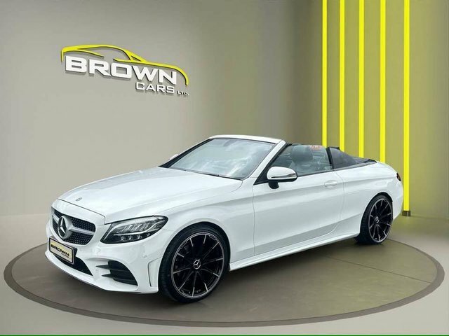 Mercedes-Benz C Class 1.5 C200 Mhev Amg White #3