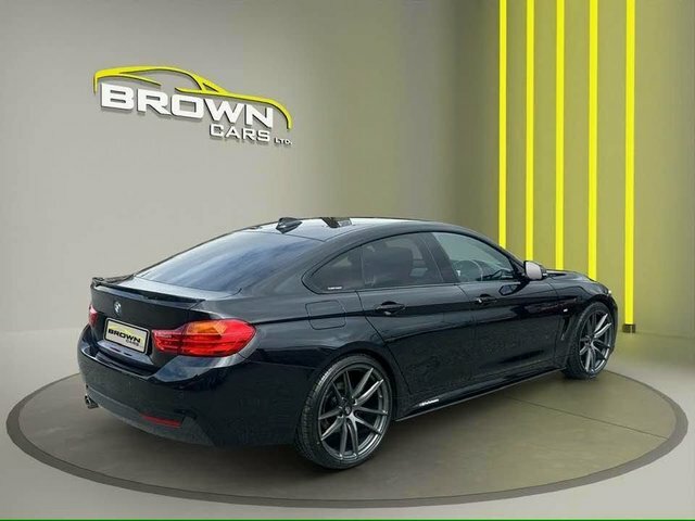 BMW 4 Series Gran Coupe 2.0 420D M Sport Black #5