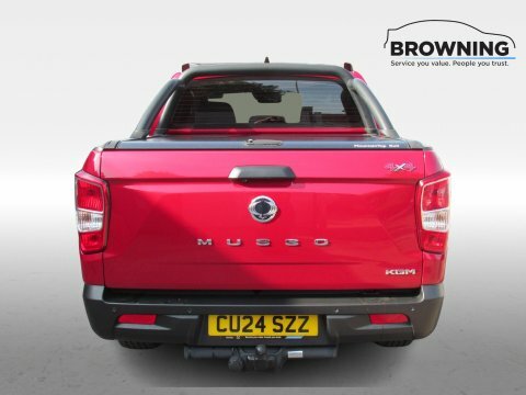 SsangYong Musso Saracen CU24SZZ Red #6