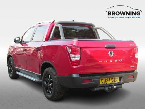 SsangYong Musso Saracen CU24SZZ Red #5