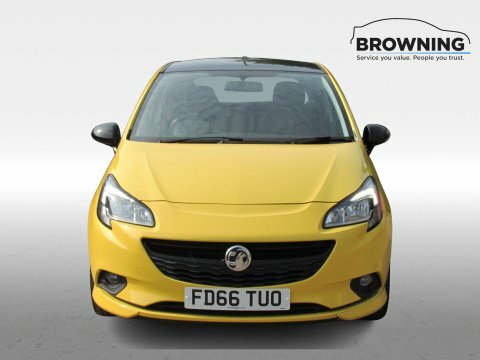 Vauxhall Corsa Limited Edition Ecoflex FD66TUO Yellow #2
