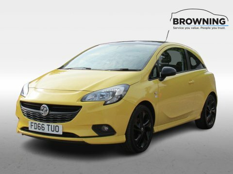 Vauxhall Corsa Limited Edition Ecoflex FD66TUO Yellow #3