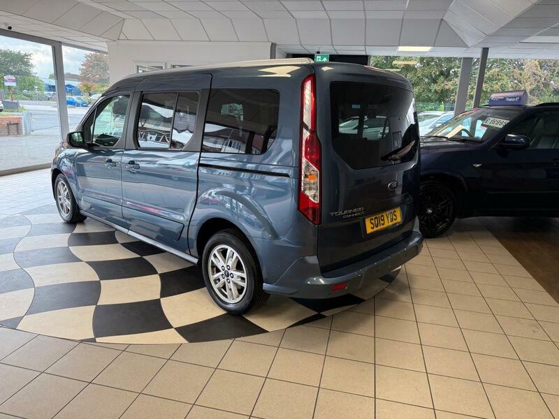 Ford Grand Tourneo Connect Grand Titanium Tdci 7 Seater 1 Owner Fsh SO19YDS Blue #4