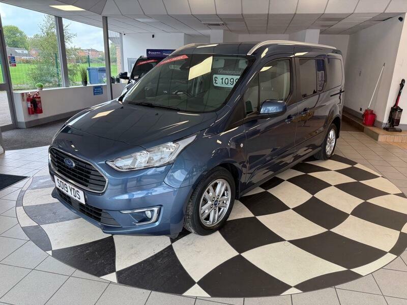 Ford Grand Tourneo Connect Grand Titanium Tdci 7 Seater 1 Owner Fsh Blue