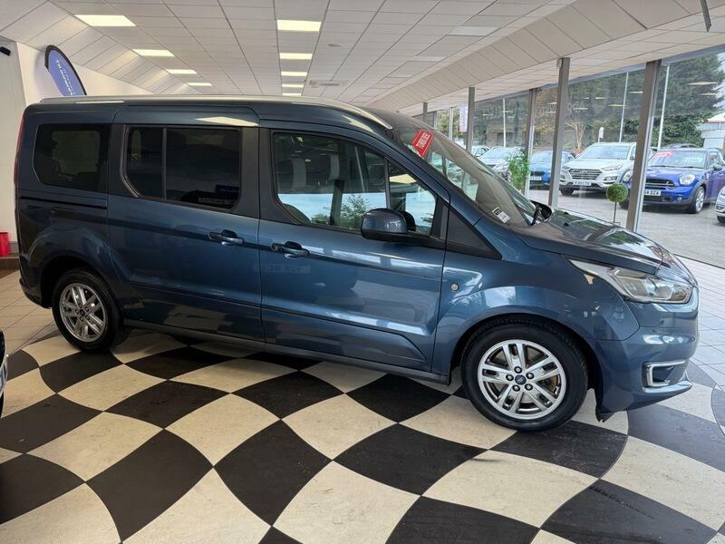 Ford Grand Tourneo Connect Grand Titanium Tdci 7 Seater 1 Owner Fsh SO19YDS Blue #5