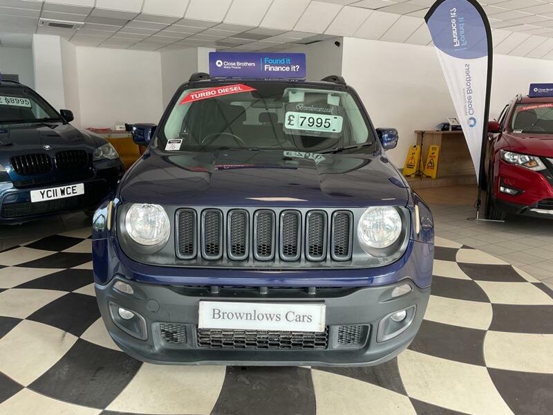 Jeep Renegade M-jet Longitude SN18RGX Blue #2