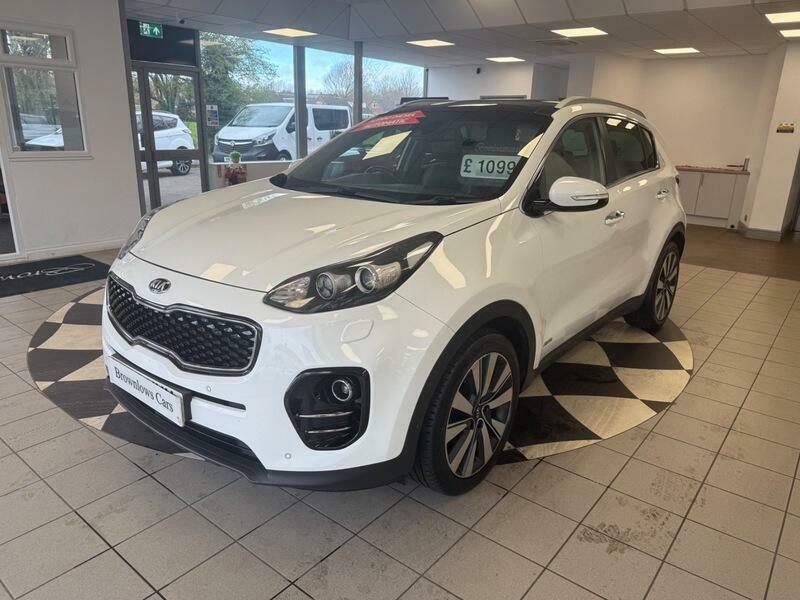 Kia Sportage Crdi First Edition 16 Plate 89000 Miles Pan T White
