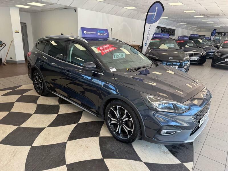 Ford Focus Active X Vignale Ecoblue 70 Plate Leather Sat YP70OFG Blue #3