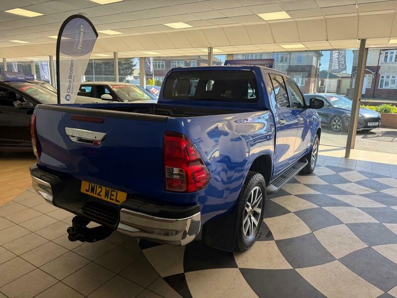 Toyota HILUX Invincible 4Wd D-4d Dcb 19 Plate No Vat SV19OAD Blue #3