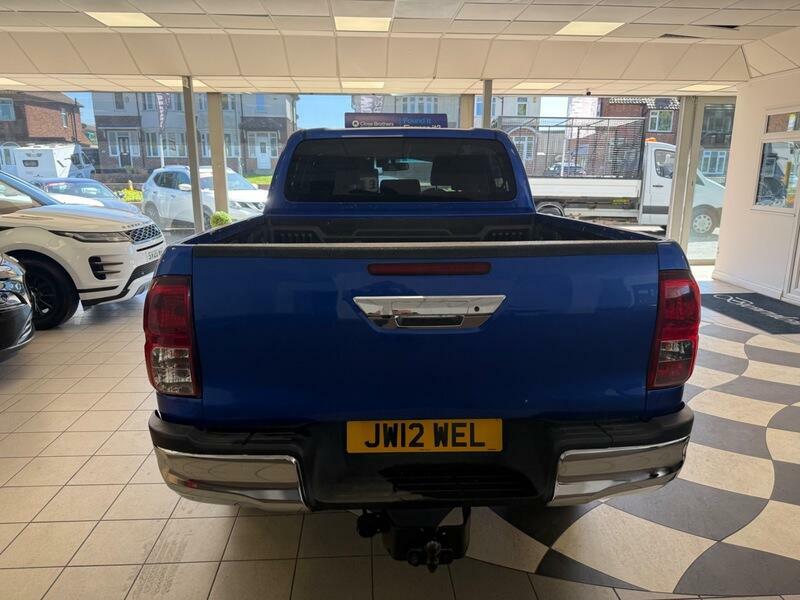 Toyota HILUX Invincible 4Wd D-4d Dcb 19 Plate No Vat SV19OAD Blue #4
