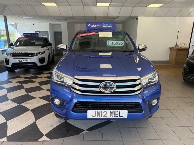 Toyota HILUX Invincible 4Wd D-4d Dcb 19 Plate No Vat SV19OAD Blue #2