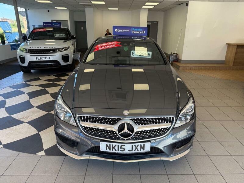 Mercedes-Benz CLS Cls220 Bluetec Amg Line 15 Plate 63000 Miles Leath Grey #2