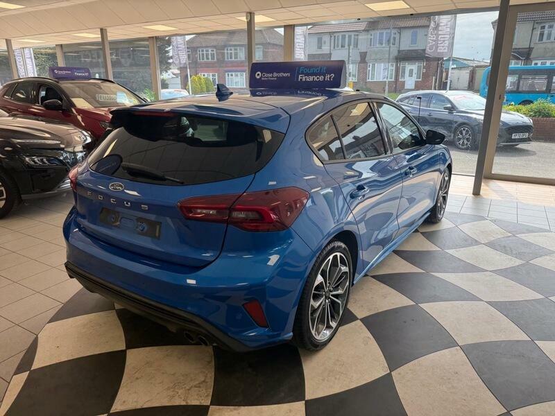 Ford Focus St-line Vignale Ecoblue Sat Nav Leather Sat N NG72DFJ Blue #5