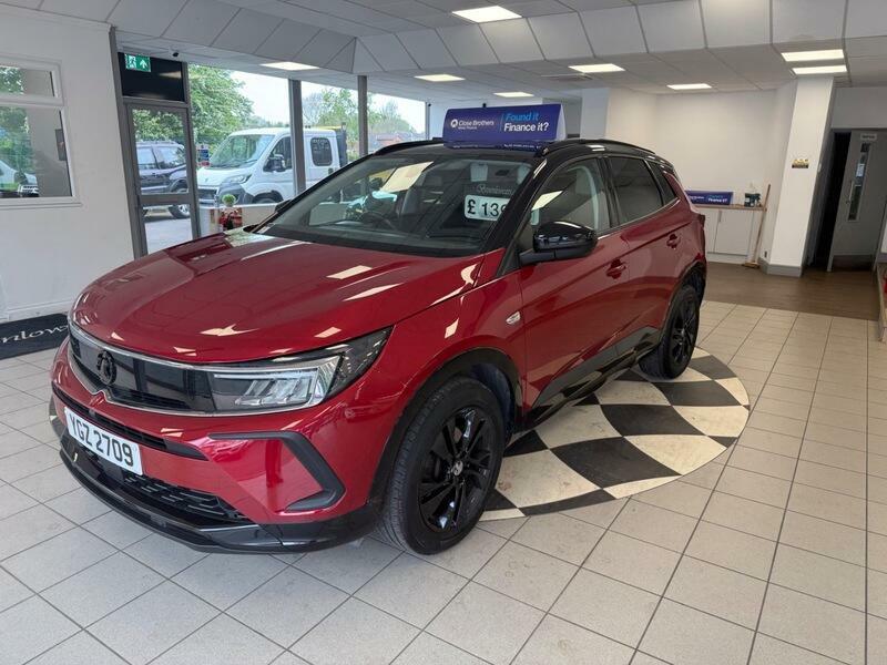 Vauxhall Grandland Gs Line 72 Plate Sat Nav Reverse Camera 45000 Mile Red