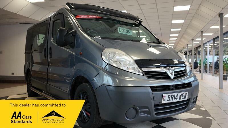 Vauxhall Vivaro Combi Cdti 6 Seater With Mobility Ramp No Vat Grey