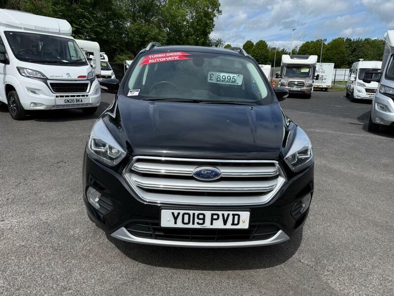 Ford Kuga Titanium Edition Tdci 4X4 Sat Nav 19 Plate YO19PVD Black #2