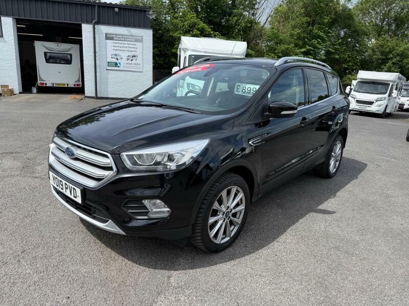 Ford Kuga Titanium Edition Tdci 4X4 Sat Nav 19 Plate YO19PVD Black