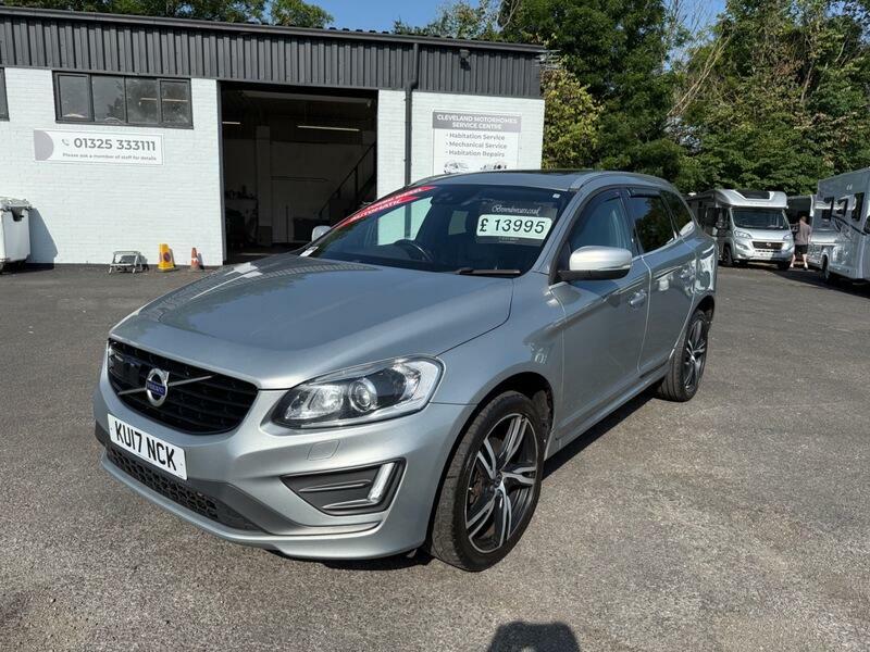 Volvo XC60 D4 R-design Lux Nav Awd 4X4 17 Plate Sat Nav Leath Silver