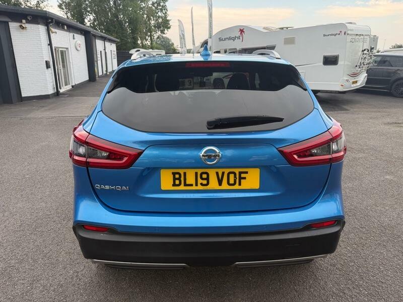 Nissan Qashqai Dci Tekna 19 Plate Pano Roof Sat Nav BL19VOF Blue #4