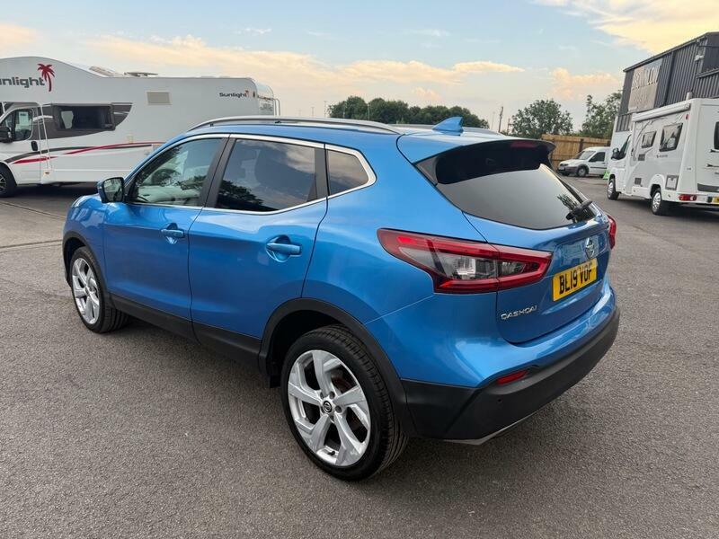 Nissan Qashqai Dci Tekna 19 Plate Pano Roof Sat Nav BL19VOF Blue #5