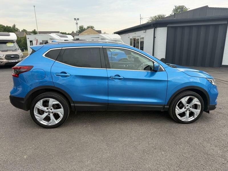 Nissan Qashqai Dci Tekna 19 Plate Pano Roof Sat Nav BL19VOF Blue #3