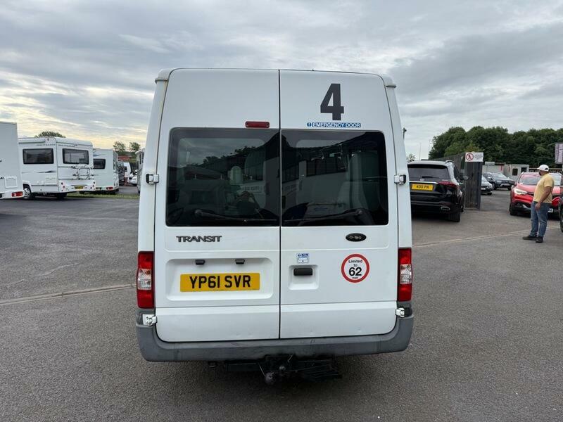 Ford Transit Custom 430 Shr Bus 17 Seater 61 Plate 47000 Miles White #6
