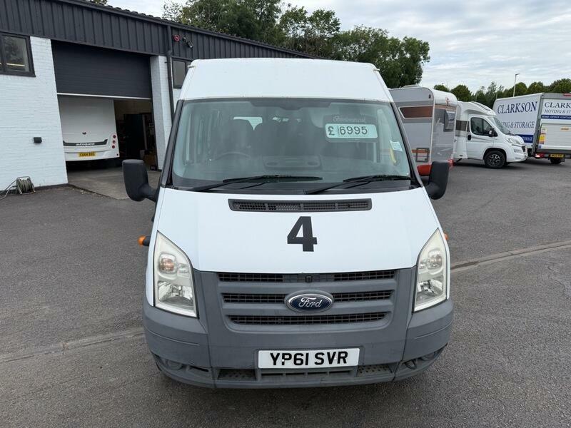 Ford Transit Custom 430 Shr Bus 17 Seater 61 Plate 47000 Miles White #2