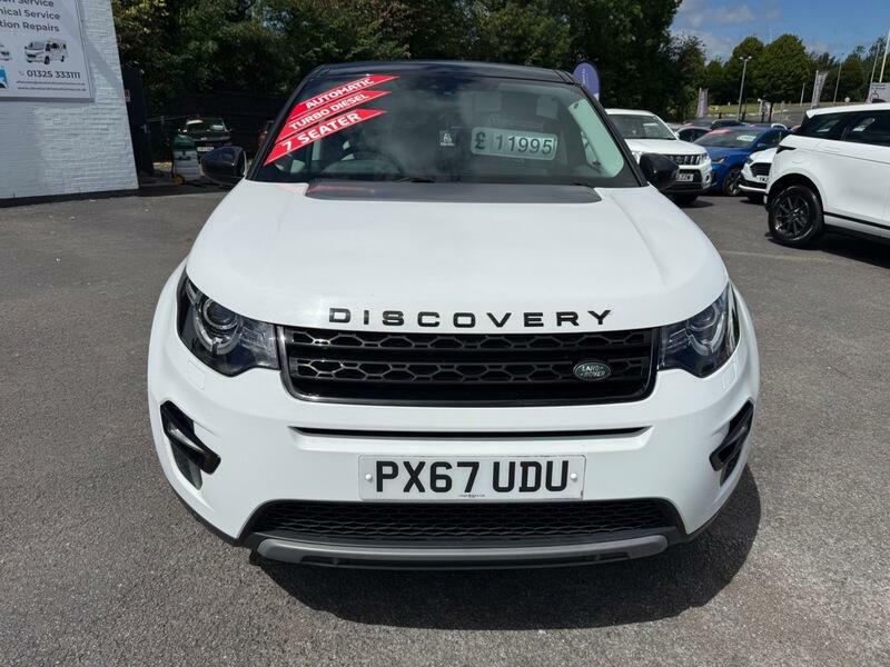 Land Rover Discovery Sport Td4 Hse Black 7 Seater 4X4 Sat Nav Leather Pa PX67UDU White #2