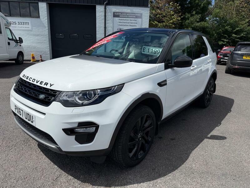 Land Rover Discovery Sport Td4 Hse Black 7 Seater 4X4 Sat Nav Leather Pa White