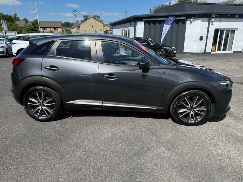Mazda CX-3 D Sport Nav Leather Sat Nav 66 Plate 4X4 SW66YDO Grey #3