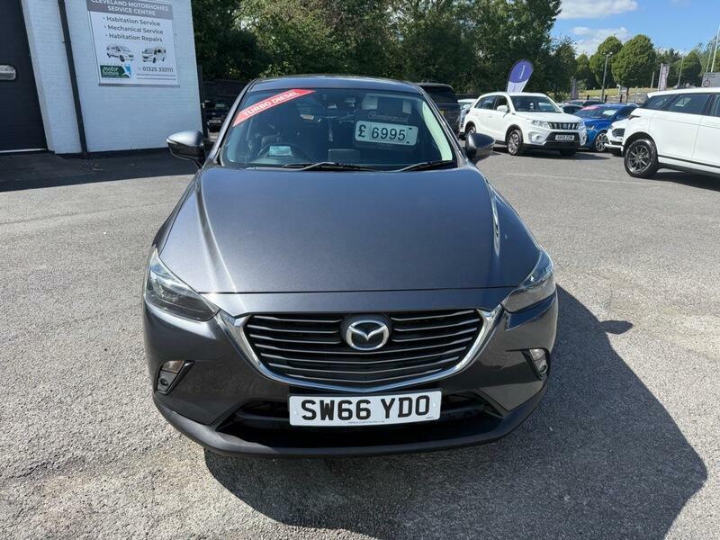 Mazda CX-3 D Sport Nav Leather Sat Nav 66 Plate 4X4 SW66YDO Grey #2