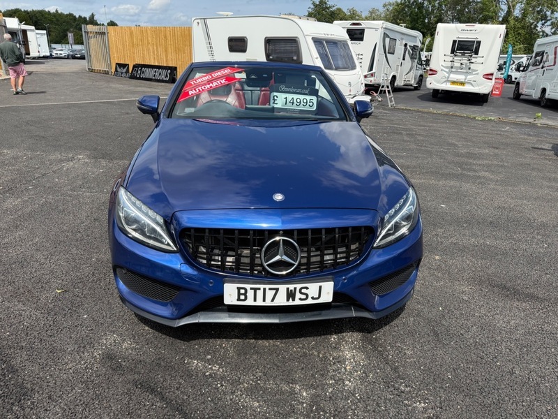 Mercedes-Benz C Class C 220 D 4Matic Blue #2