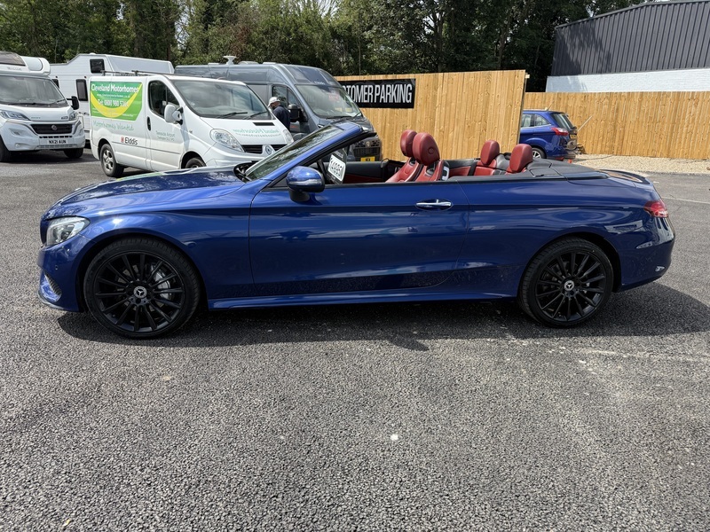 Mercedes-Benz C Class C 220 D 4Matic Blue #4