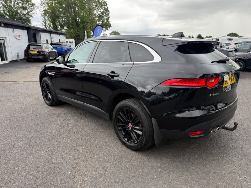 Jaguar F-Pace Prestige Awd 19 Plate Black #5