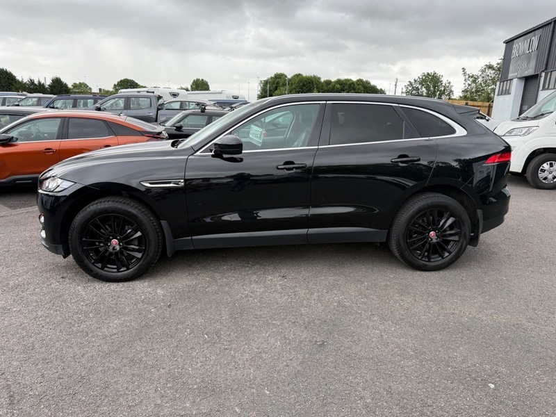 Jaguar F-Pace Prestige Awd 19 Plate Black #4