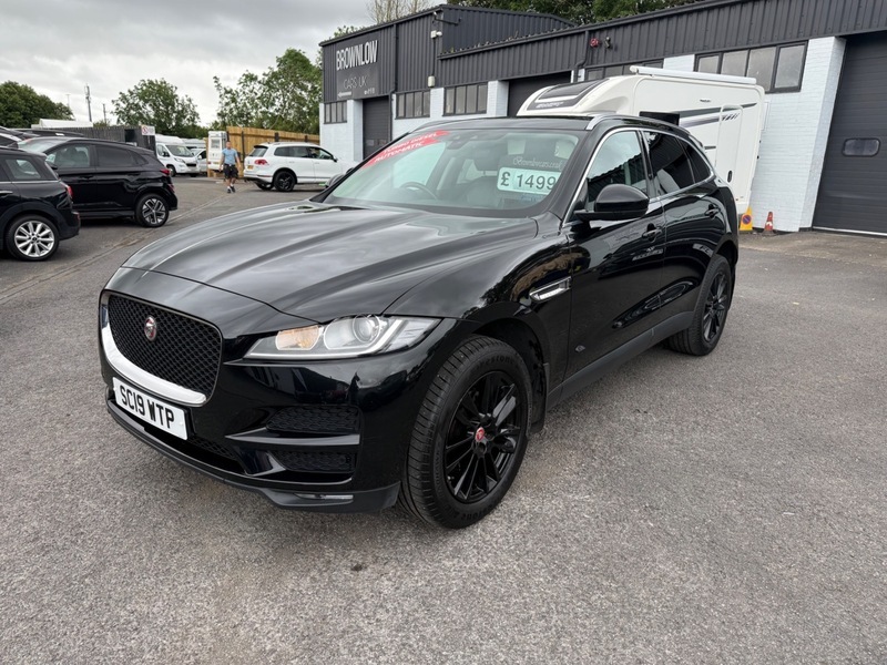 Jaguar F-Pace Prestige Awd 19 Plate Black #3
