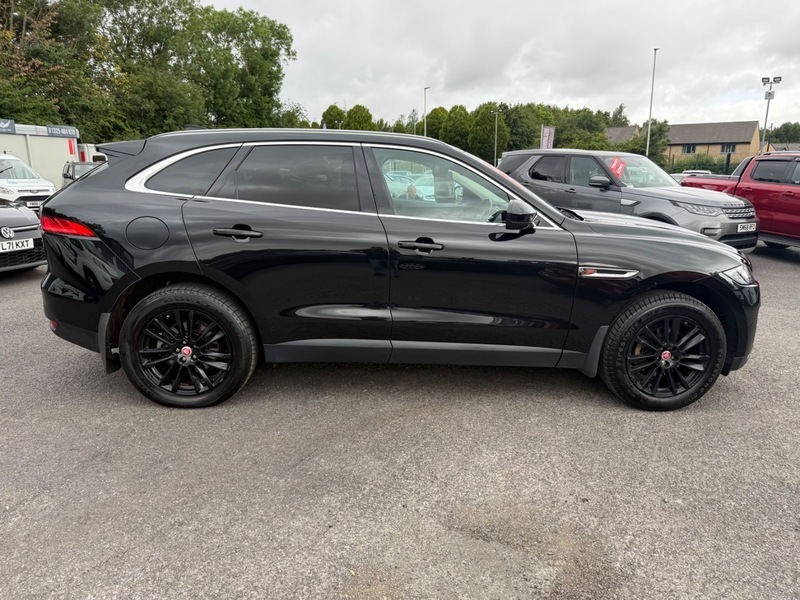 Jaguar F-Pace Prestige Awd 19 Plate Black #6