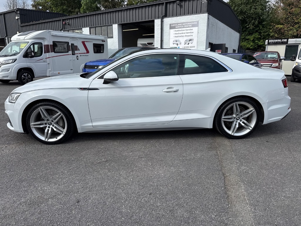 Audi A5 2.0 Tfsi 252 Quattro S Line S Tronic SF18AFS White #5