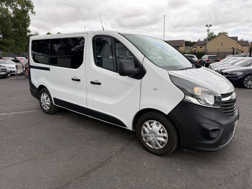 Vauxhall Vivaro 2900 1.6Cdti Biturbo 125Ps H1 Combi 9 Seat White #3