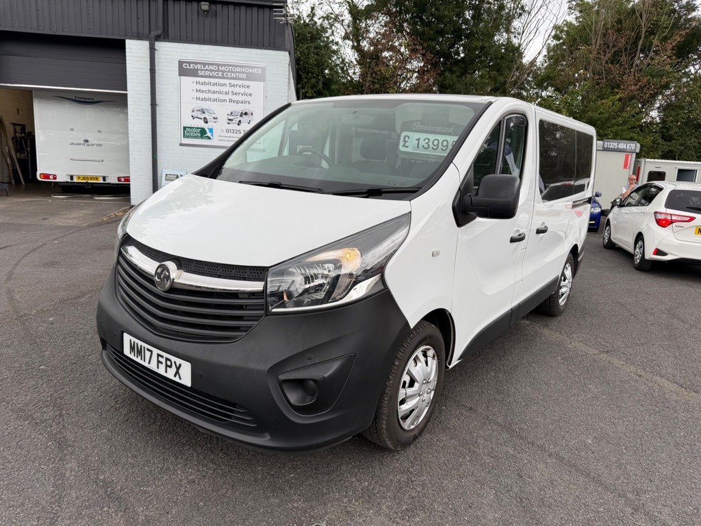 Vauxhall Vivaro 2900 1.6Cdti Biturbo 125Ps H1 Combi 9 Seat White