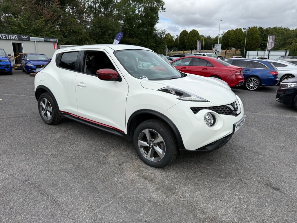 Nissan Juke 1.6 112 Acenta PY69DXC White #3