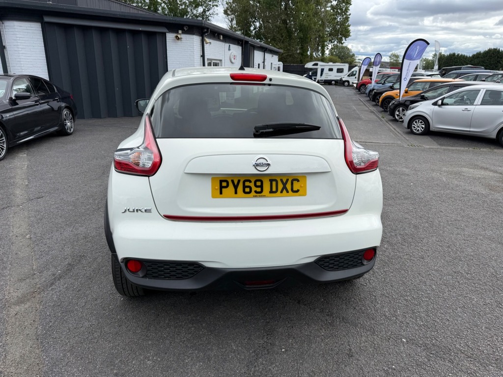 Nissan Juke 1.6 112 Acenta PY69DXC White #6