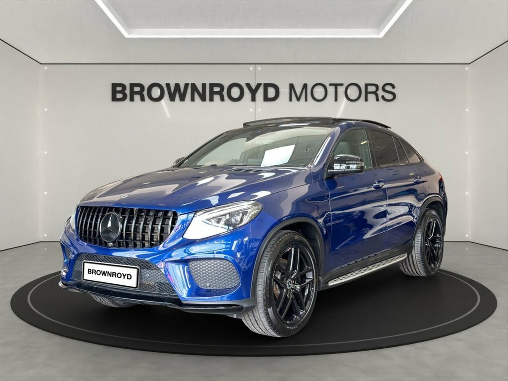 Mercedes-Benz GLE Coupe 3L Amg Night Edition Blue #2
