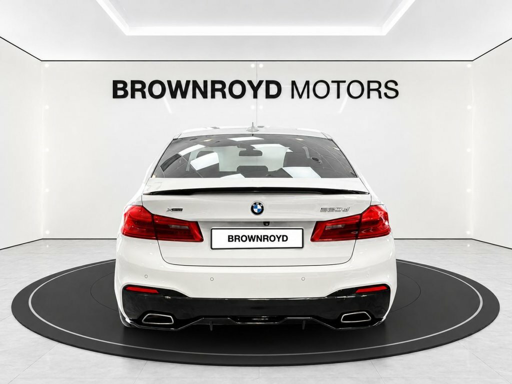 BMW 5 Series 2L M Sport HJ69LXN White #3