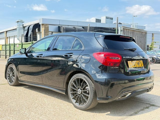 Mercedes-Benz A Class 2.1 A200d Amg Line Euro 6 S S Black #5