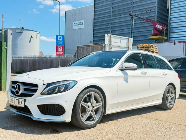 Mercedes-Benz C Class 2.0 C200 Amg Line Premium 7G-tronic Euro 6 S S White #3