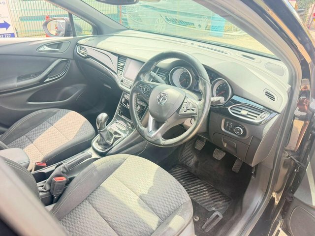 Vauxhall Astra 1.4I Turbo Sri Sports Tourer Euro 6 Ss Black #11